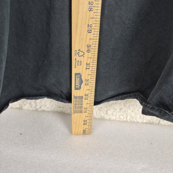 Vtg Polo Ralph Lauren Blake XXL Black Long Sleeve Shirt Red Pony Cotton - Picture 5 of 5